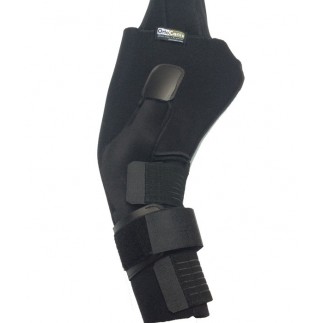 Ortesis de rodilla canina articulada