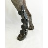 Orthopedic splint dog. Hindlimb.