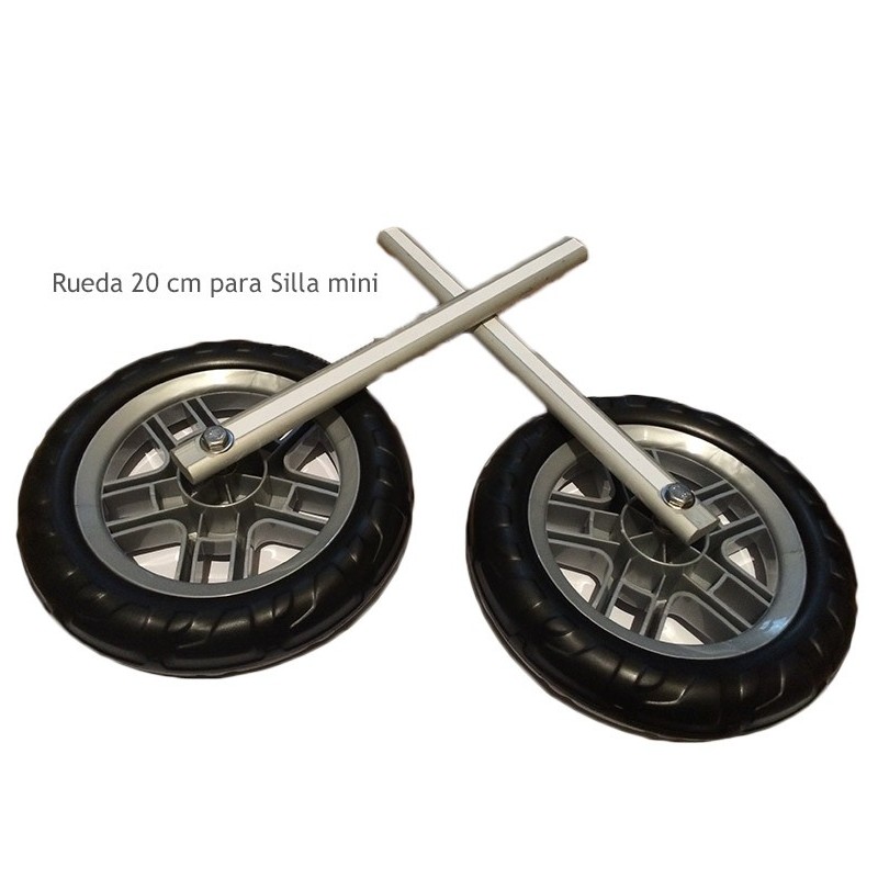 Ruedas especiales silla mini