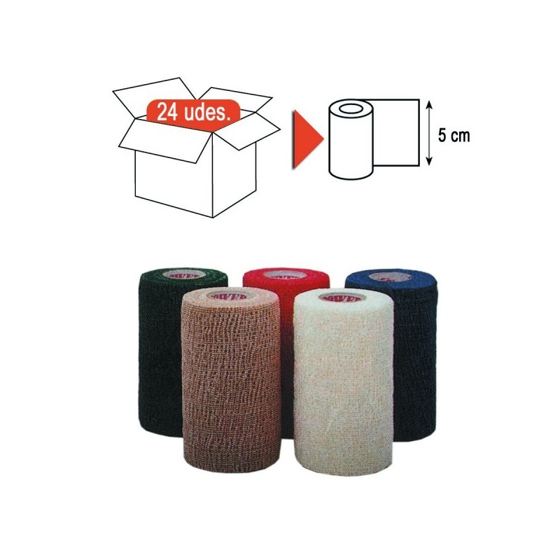 Cohesive elastic bandage