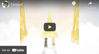 He says goodbye to his dog by making an emotional animated short