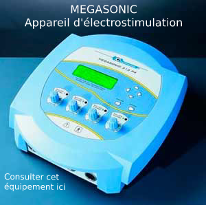 Megasonic appareil d'électrostimulation