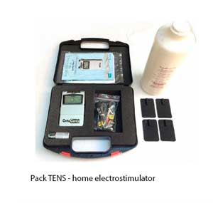 TENS Pack dogs. Home Electrostimulation